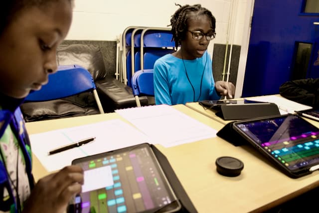 Production Lab group ages 14 – 18